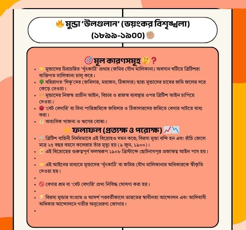 Madhyamik History Chapter 3 Notes in Bengali: আদিবাসী বিদ্রোহ Madhyamik History Chapter 3 Notes in Bengali: আদিবাসী বিদ্রোহ