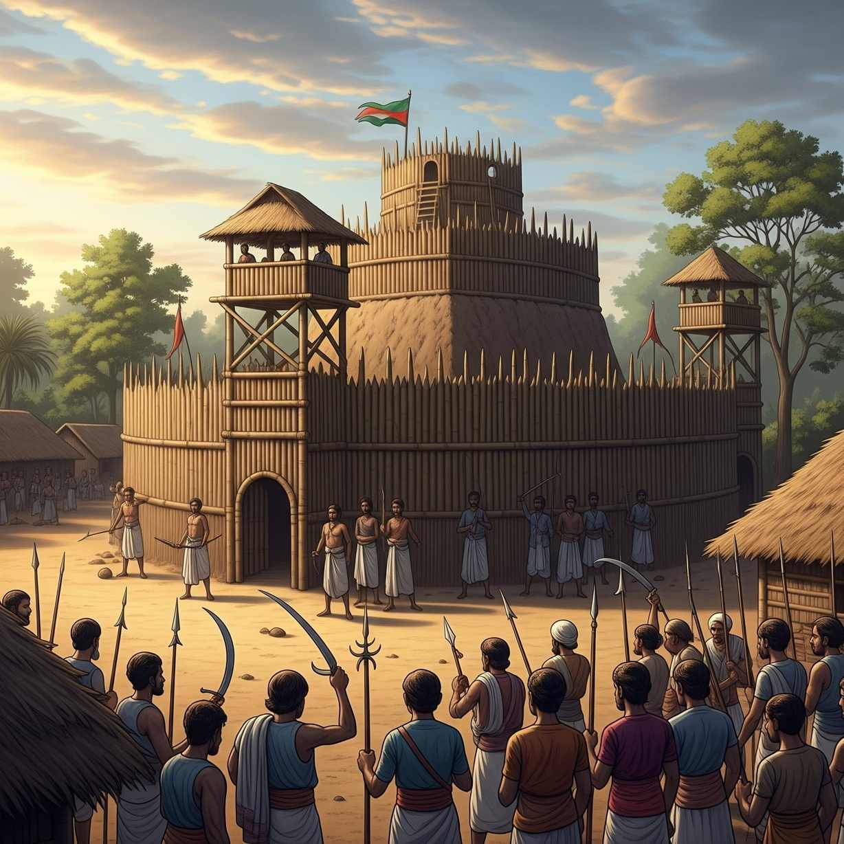 Madhyamik History Chapter 3 Notes in Bengali: তিতুমিরের বাঁশের কেল্লা Madhyamik History Chapter 3 Notes in Bengali: তিতুমিরের বাঁশের কেল্লা